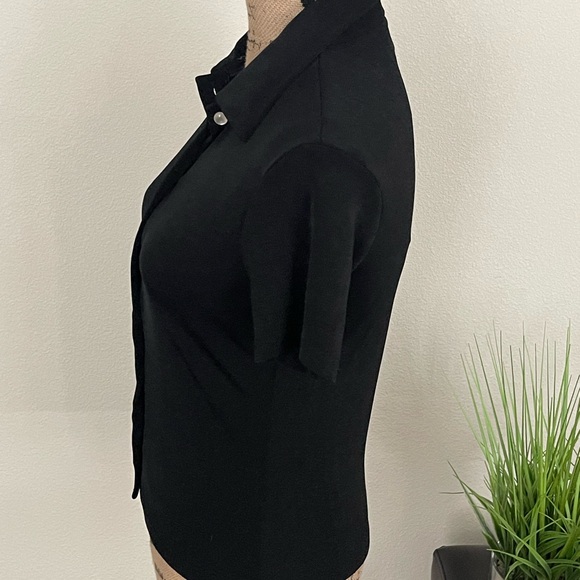 Mojo Button Up Blouse, Sz S - Picture 2 of 6